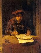 HOOGSTRATEN, Samuel van Self-Portrait zg oil painting reproduction